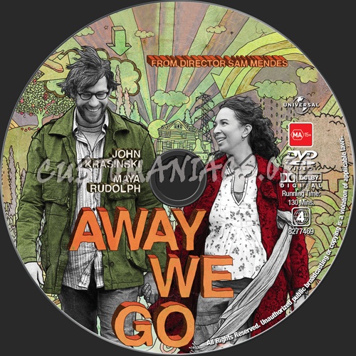 Away We Go dvd label