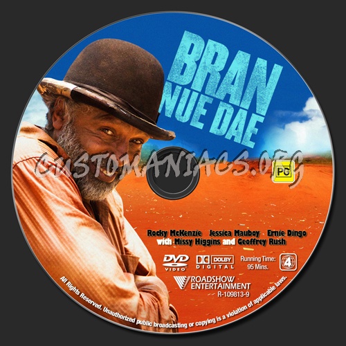 Bran Nue Dae dvd label