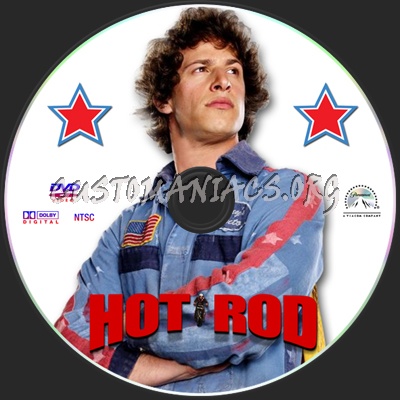 Hot Rod dvd label