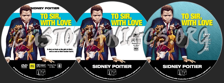 To Sir, With Love dvd label