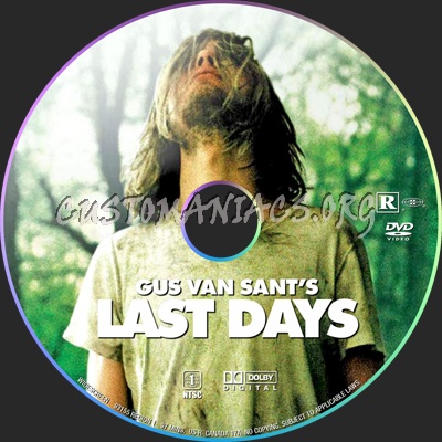 Last Days dvd label