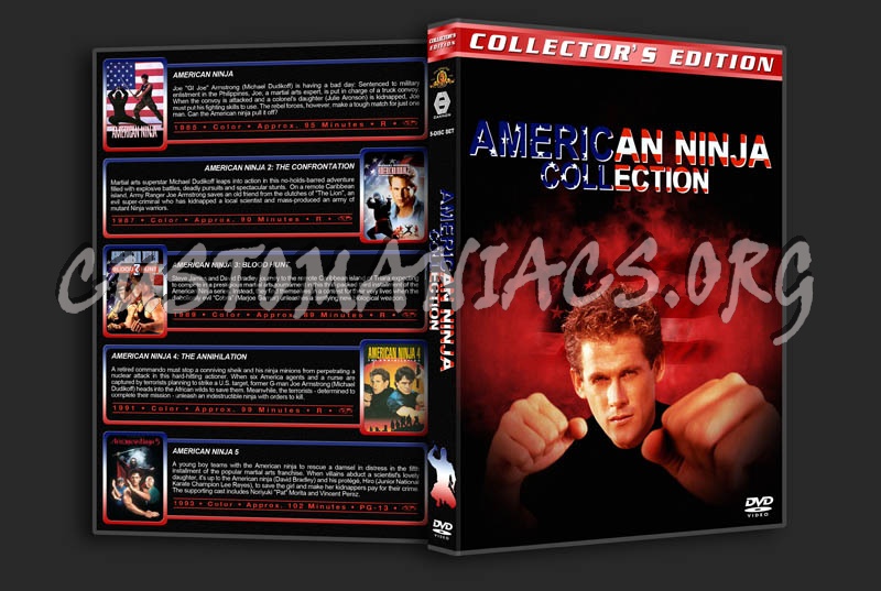American Ninja Collection dvd cover