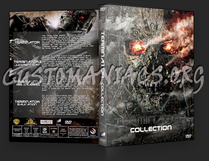 Terminator Collection dvd cover