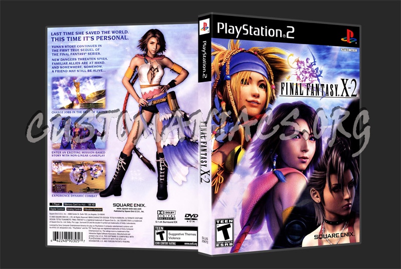 Final Fantasy X 2 Dvd Cover Dvd Covers Labels By Customaniacs Id 1523 Free Download Highres Dvd Cover