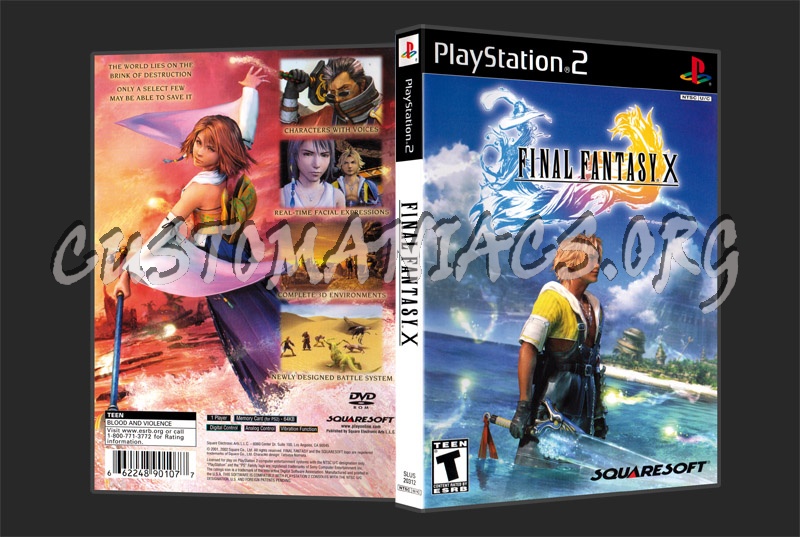 Final Fantasy X Dvd Cover Dvd Covers Labels By Customaniacs Id 1522 Free Download Highres Dvd Cover