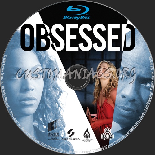 Obsessed blu-ray label