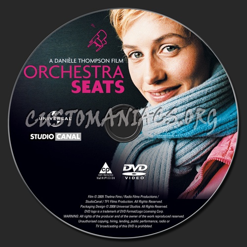 Orchestra Seats dvd label