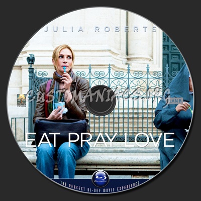 Eat Pray Love blu-ray label