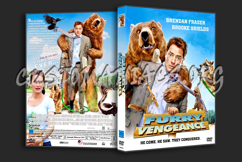 Furry Vengeance dvd cover