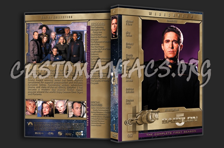 Babylon 5 dvd cover