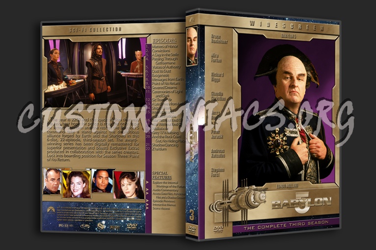 Babylon 5 dvd cover