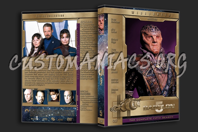 Babylon 5 dvd cover