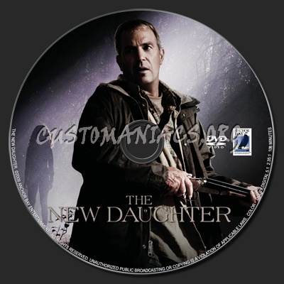 The New Daughter dvd label