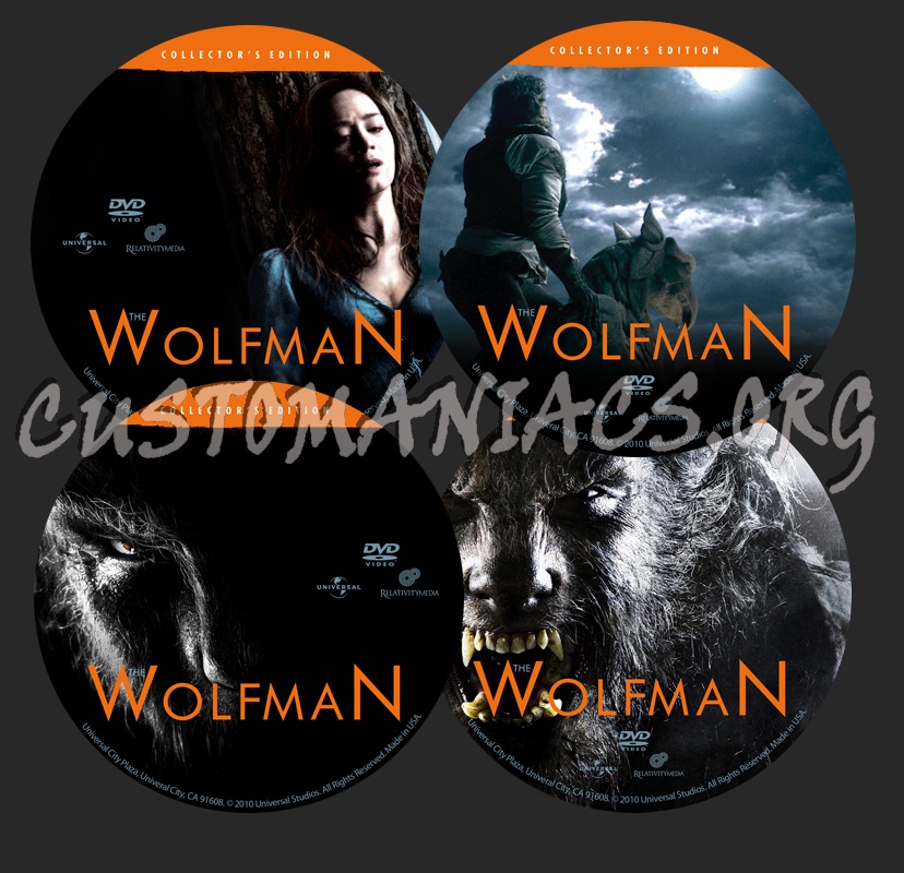 The Wolfman dvd label