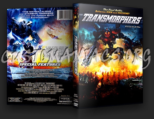 Transmorphers dvd cover