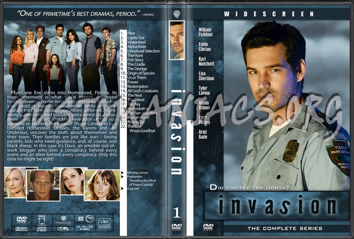 Invasion dvd cover