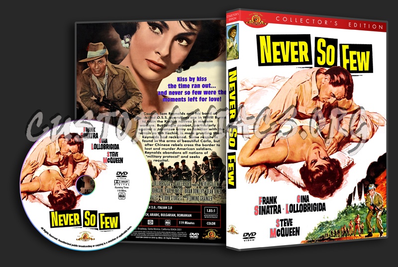 Never So Few dvd cover