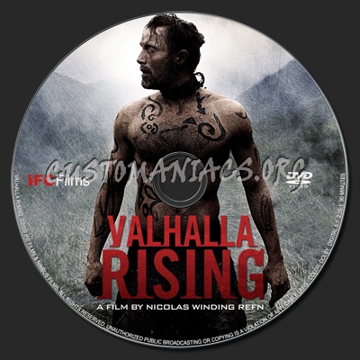 Valhalla Rising dvd label