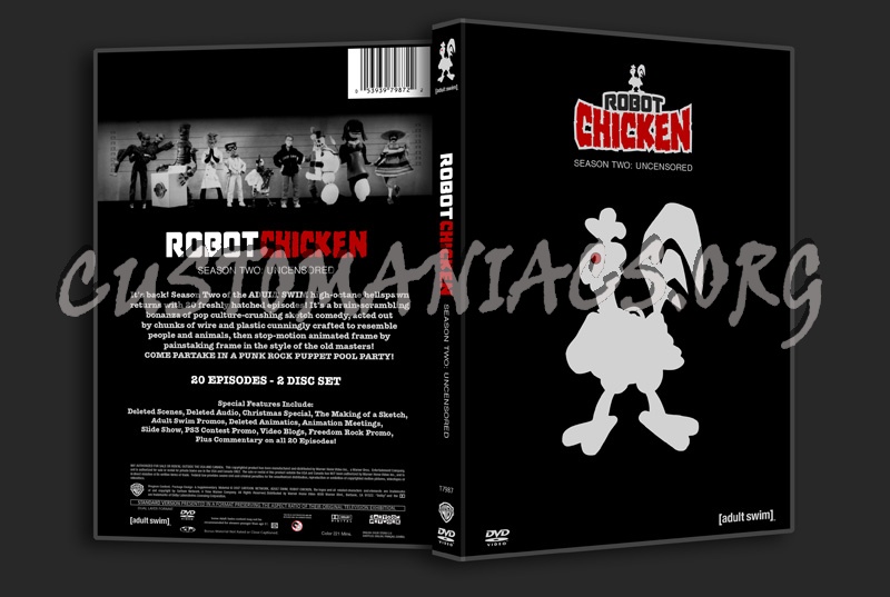 Robot Chicken Season 2 dvd cover