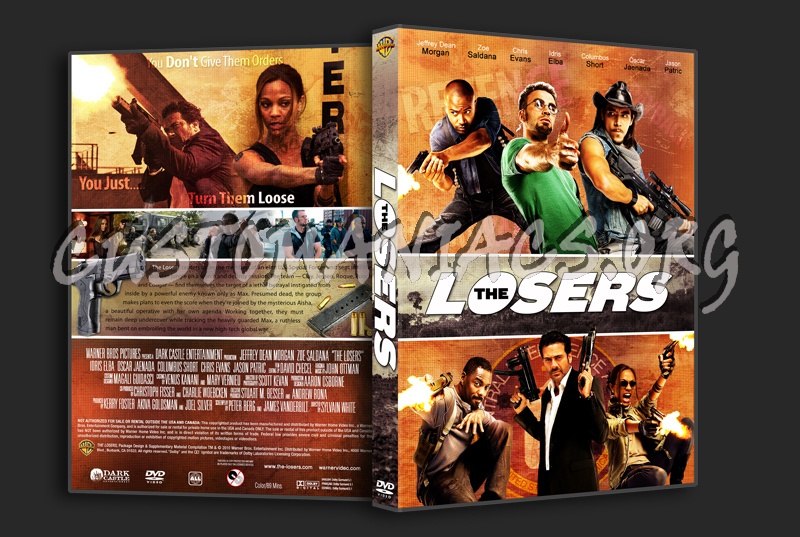 The Losers dvd cover