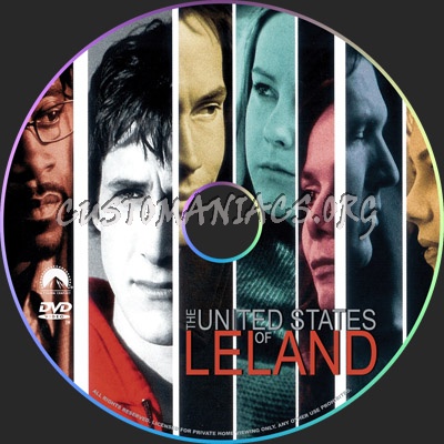 The United States of leland dvd label