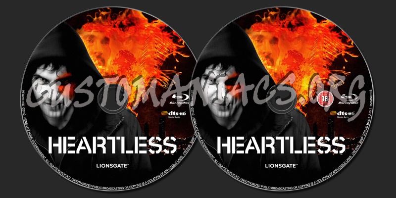 Heartless blu-ray label