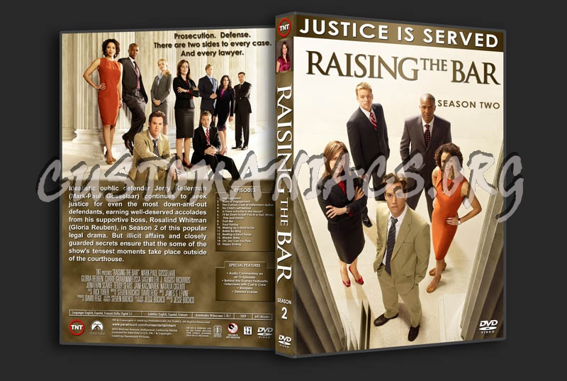 Raising the Bar - Season 2 dvd cover