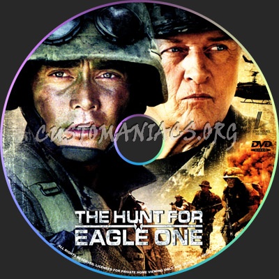 The Hunt For Eagle One dvd label