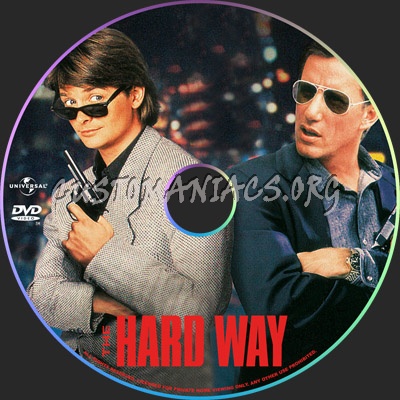The Hard Way dvd label