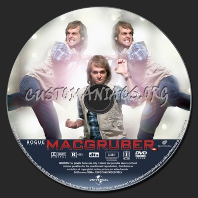 MacGruber dvd label