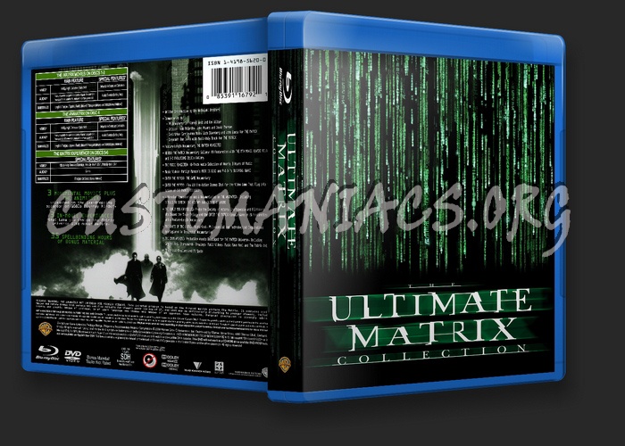 Ultimate Matrix Collection blu-ray cover