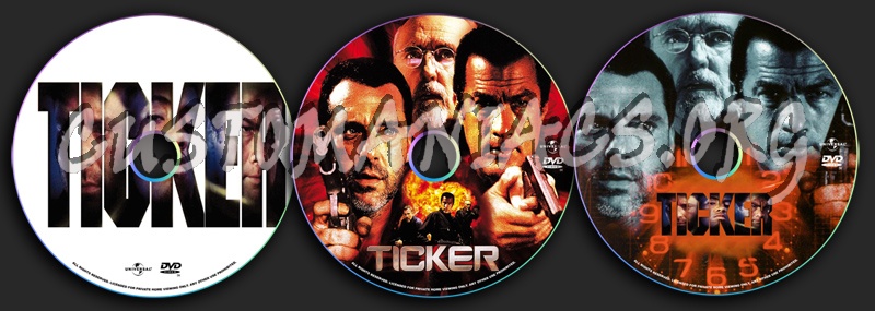 Ticker dvd label