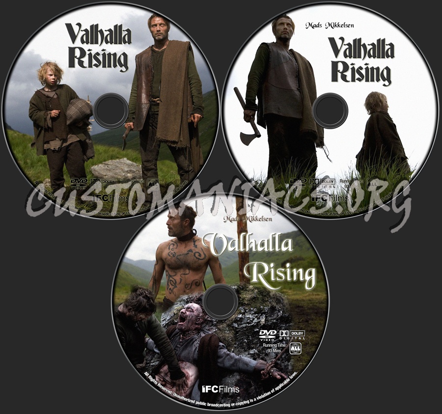 Valhalla Rising dvd label