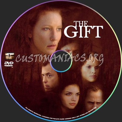 The Gift dvd label