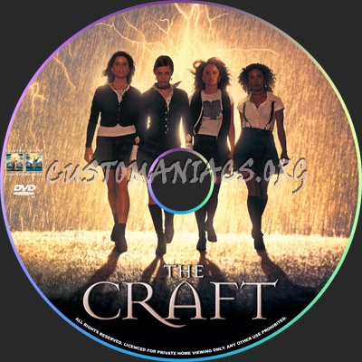 The Craft dvd label