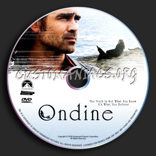 Ondine dvd label