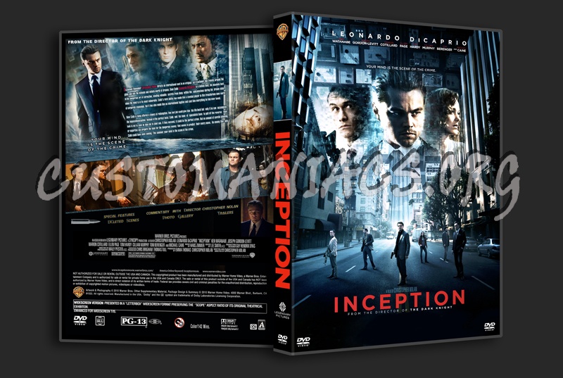 Inception dvd cover