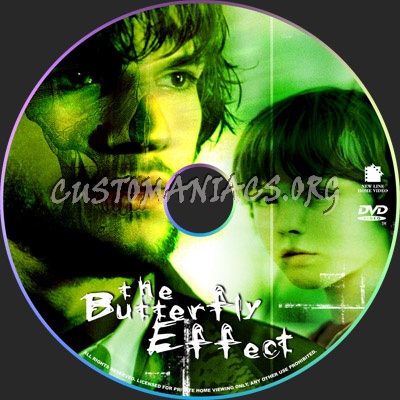 The Butterfly Effect dvd label
