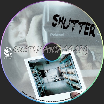 Shutter dvd label