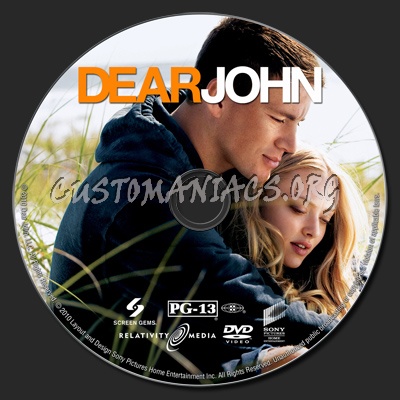 Dear John dvd label