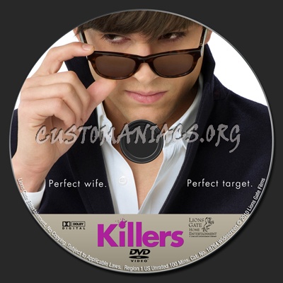 Killers dvd label