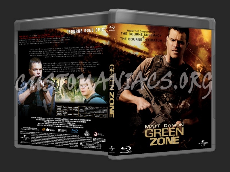 Green Zone blu-ray cover