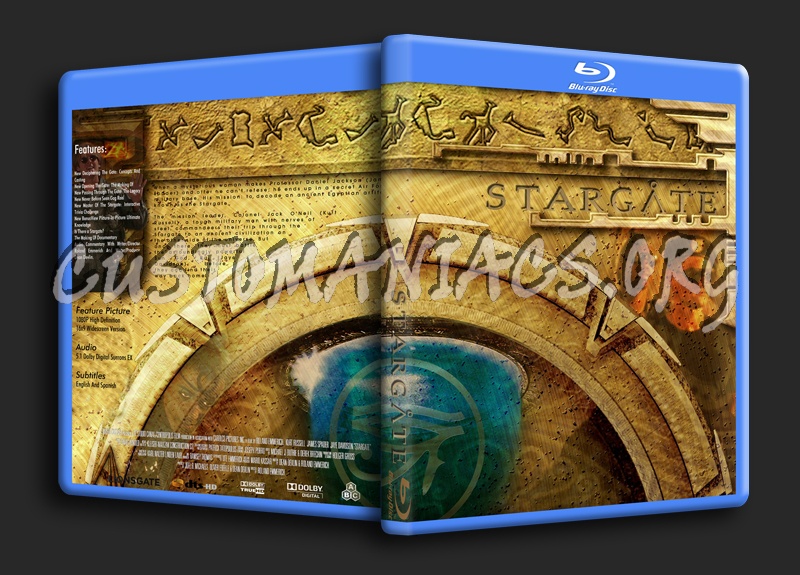 Stargate blu-ray cover