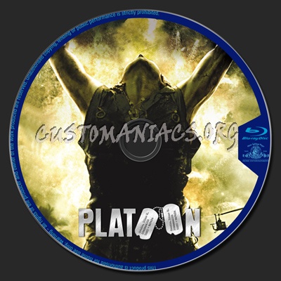 Platoon blu-ray label