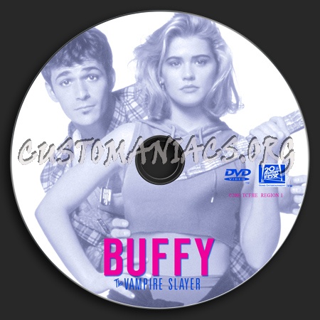 Buffy The Vampire Slayer The Movie dvd label