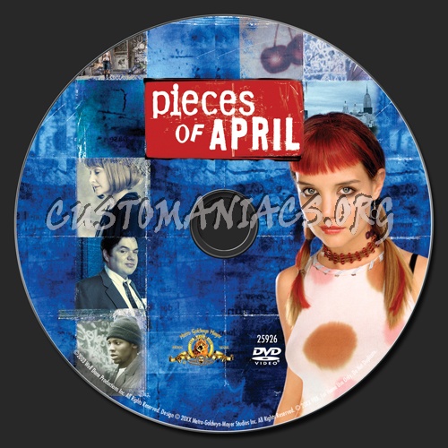 Pieces of April dvd label