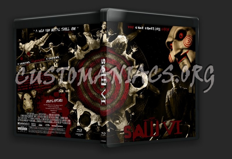 Saw VI blu-ray cover