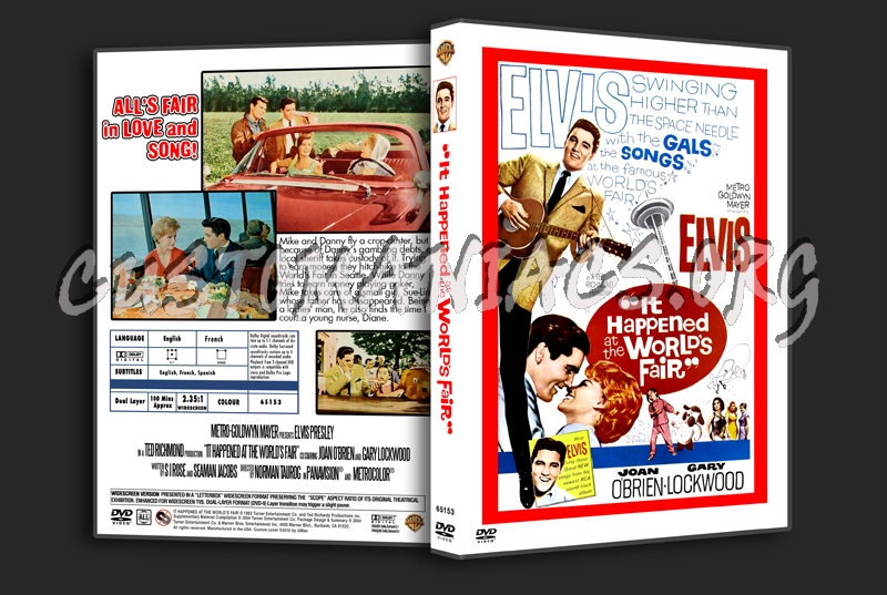 Elvis - It Happened At The World's Fair dvd cover