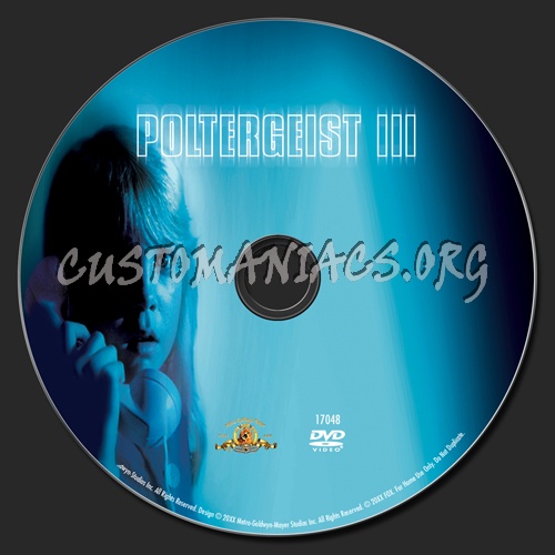 Poltergeist 3 dvd label