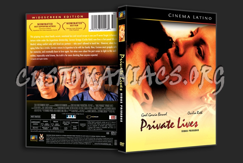 Private Lives dvd cover